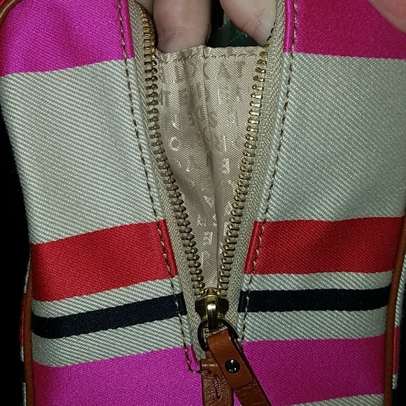 Kate Spade Striped Handbag - Picture 2 of 4